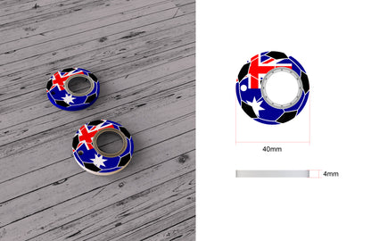 World Cup Fidget Key Chain